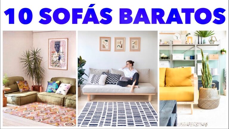 Sof&aacute;s Pequenos e Baratos: Estilo e Conforto Acess&iacute;veis