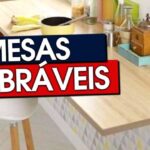 Mesas Rebatíveis de Parede: Soluções Práticas para Espaços Pequenos