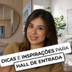 Espelhos Grandes: Atraindo Estilo e Amplitude no Hall de Entrada