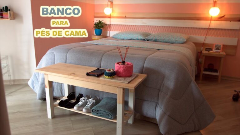 Banco Pe da Cama: Estilo e Conforto para Seu Quarto