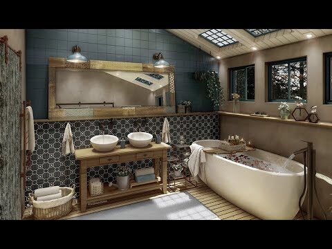 Transforme sua Casa de Banho em um Refúgio Rústico
