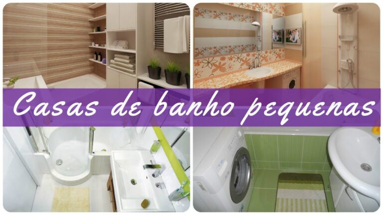 Ideias Criativas para Banheiros Pequenos