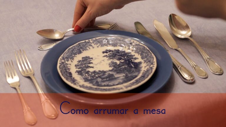 Dicas para Montar a Mesa Corretamente