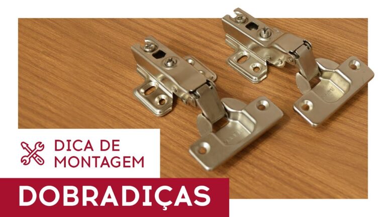 Guia Prático: Como Instalar Dobradiça em Porta de Armário