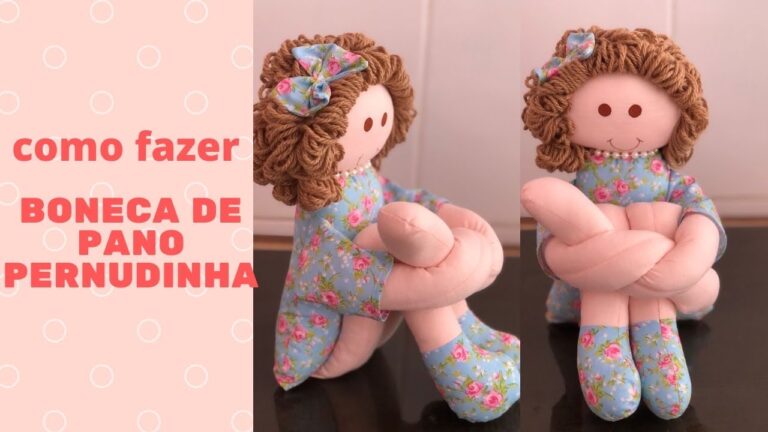 Guia Prático: Como Fazer Boneca de Pano Pernuda Passo a Passo