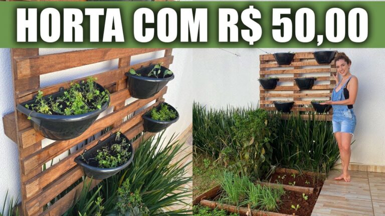 Guia Prático para Criar uma Horta Vertical com Paletes