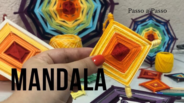 Guia Prático para Criar Mandalas em Lã