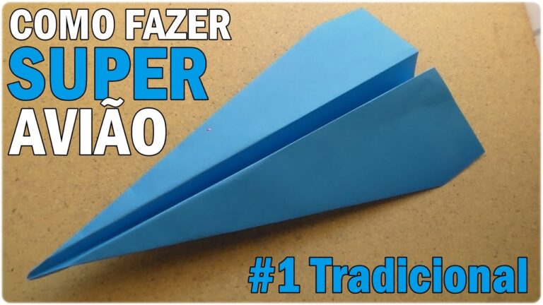 Guia Prático: Como Fazer um Avião de Papel Perfeito