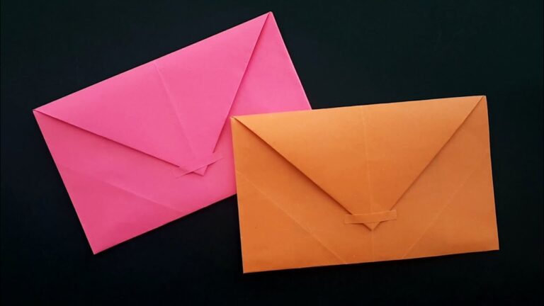 Como Fazer Um Envelope Em Casa de Forma Simples