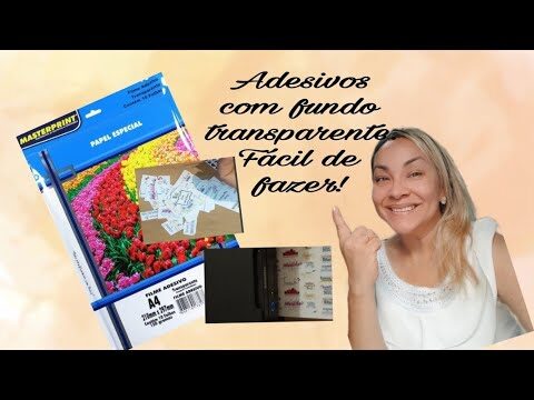 Guia Completo do Papel Autocolante Transparente para Impressão