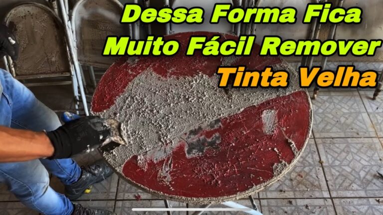 Métodos Eficazes para Decapar Tinta com Segurança