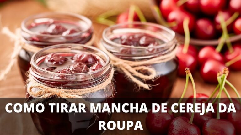 Como Remover Manchas de Cereja Eficazmente
