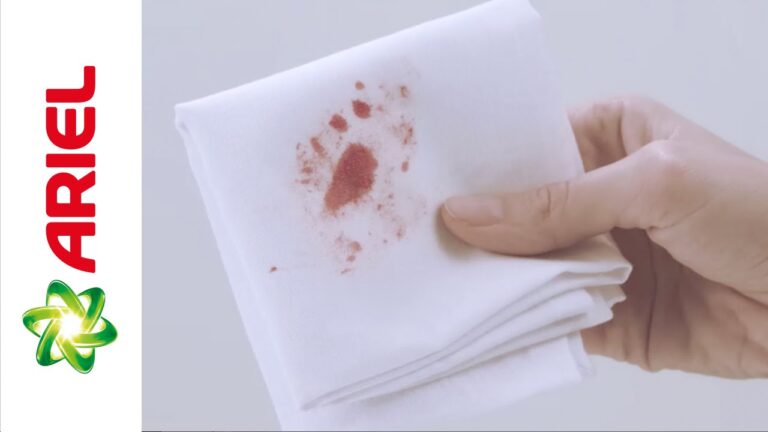 Métodos Eficazes para Remover Nódoas de Sangue da Roupa