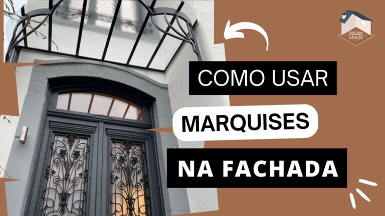 Marquises Modernas: Estilo e Funcionalidade para Seu Espaço