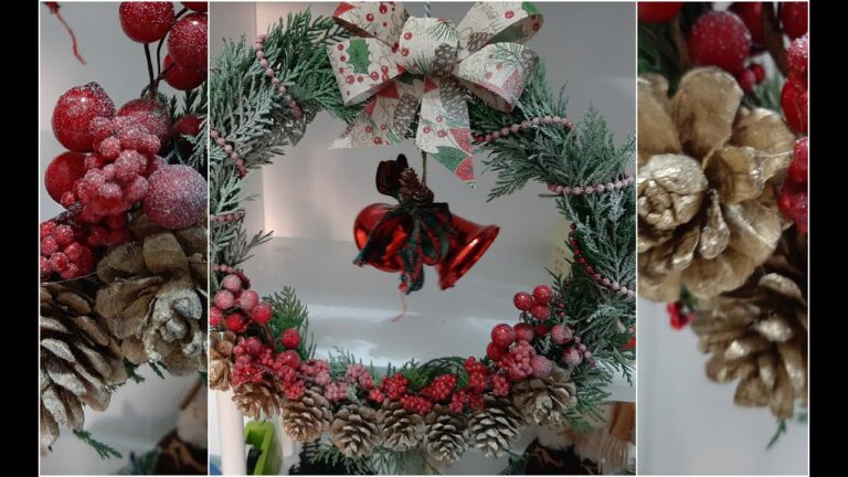 Coroas de Natal Naturais: Elegância e Sustentabilidade na Decoração