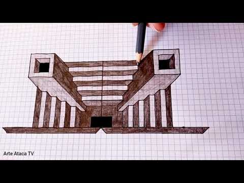 Desenhos Quadriculados F&aacute;ceis para Iniciantes