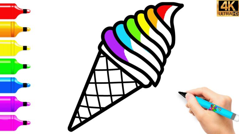 Gelado para Pintar: Criatividade em Cores com Delícias Comestíveis