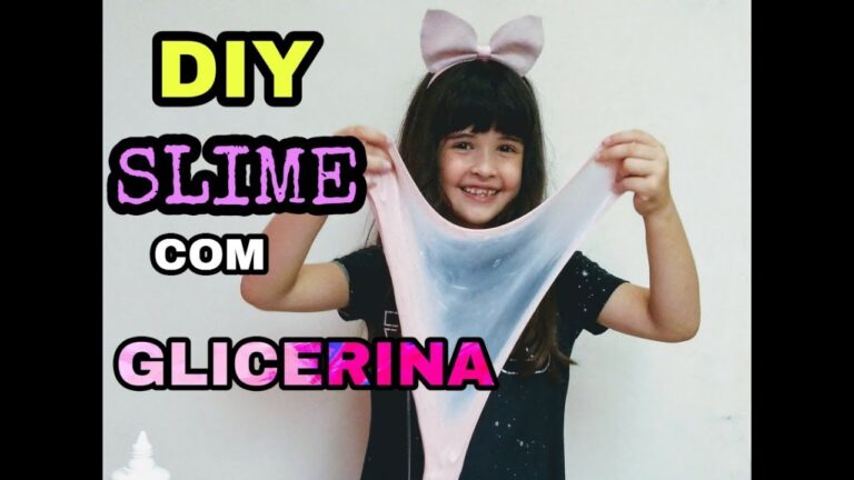 Slime Perfeito: Como Fazer com Glicerina