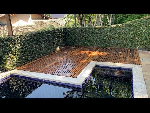 Guia Pr&aacute;tico para Construir um Deck de Madeira para Piscina