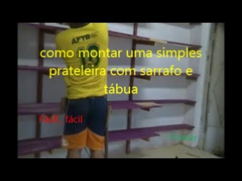Guia Prático para Criar Prateleiras de Madeira para Depósito