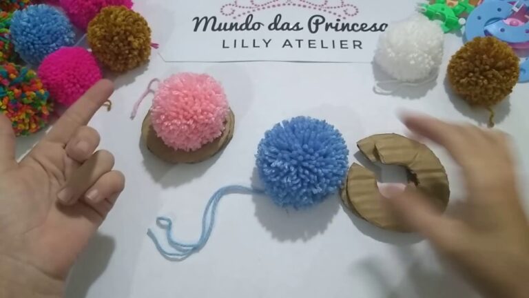 Guia Prático para Fazer Ponpons Perfeitos