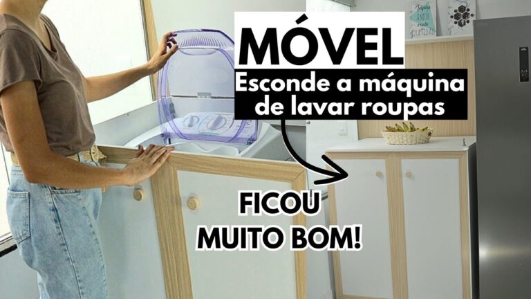 Melhores Móveis para Máquinas de Lavar Roupa