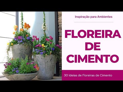 Floreiras em Cimento: Preços e Vantagens