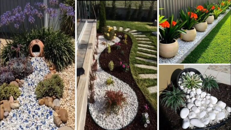 Jardins Encantados: Decoração com Pedras Grandes