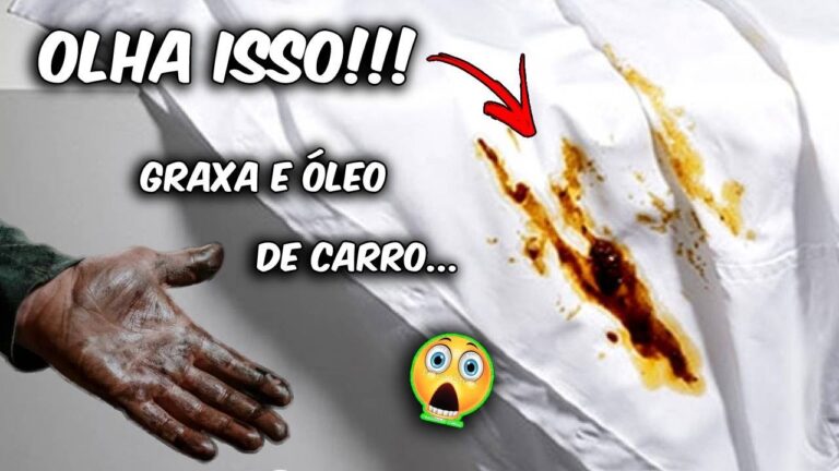 Dicas Eficazes para Remover &Oacute;leo de Carro das Roupas