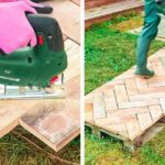 Criando um Jardim com Paletes no Chão: Ideias e Dicas Práticas