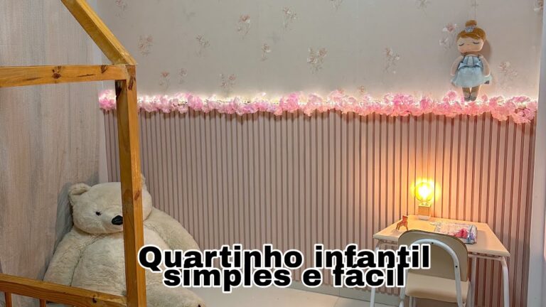 Decora&ccedil;&atilde;o Criativa para Quarto Pequeno de Menina