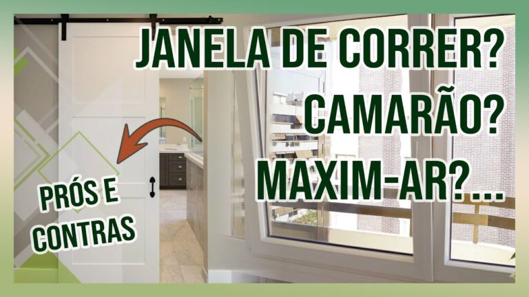 Tipos de Abertura de Janela: Escolha a Melhor Opção para Seu Espaço