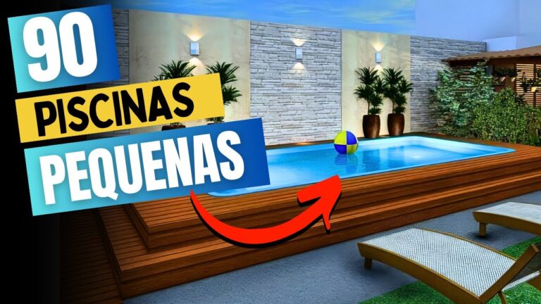 Jardins com Piscinas Pequenas: Ideias e Inspira&ccedil;&otilde;es