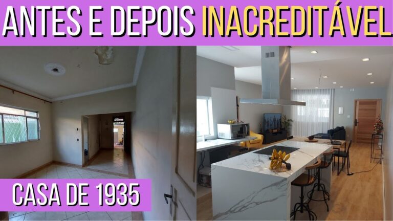 Transformações Impressionantes: Casas Antigas Restauradas Antes e Depois