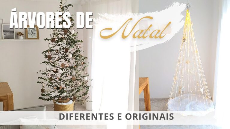 Ideias Criativas para &Aacute;rvores de Natal Originais