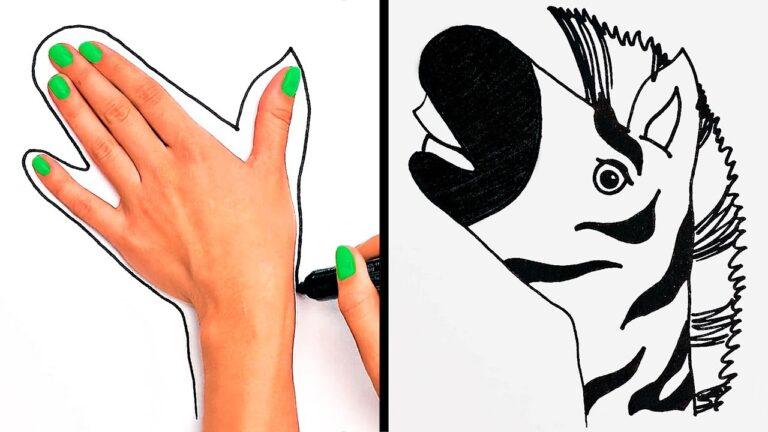 Desenhando Animais com as Mãos: Um Guia Prático
