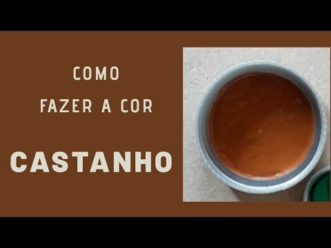 Como Obter o Tom Castanho Ideal com Tintas
