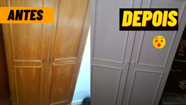 Transformando Guarda-Roupa Antigo: Dicas para Pintura de Madeira