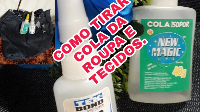 Como Remover Cola Branca da Roupa Eficazmente