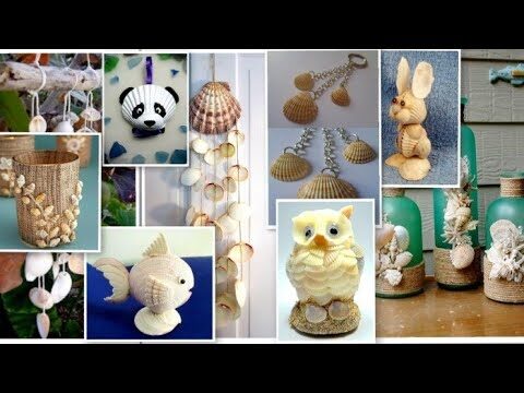 Criando Enfeites Incríveis com Conchas do Mar