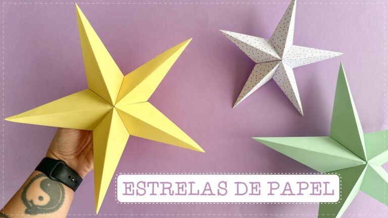 Ideias Criativas para Estrelas de Natal Originais