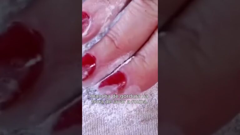 Dicas Eficazes para Remover Nódoas de Gordura da Roupa
