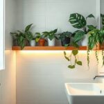 Plantas para casa de banho sem janela: opções que sobrevivem